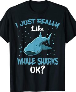 Whale Shark Lover Giant Fish Largest Sea Animal T-Shirt