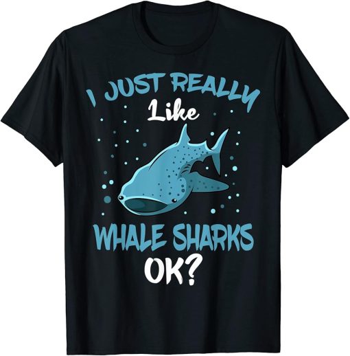 Whale Shark Lover Giant Fish Largest Sea Animal T-Shirt