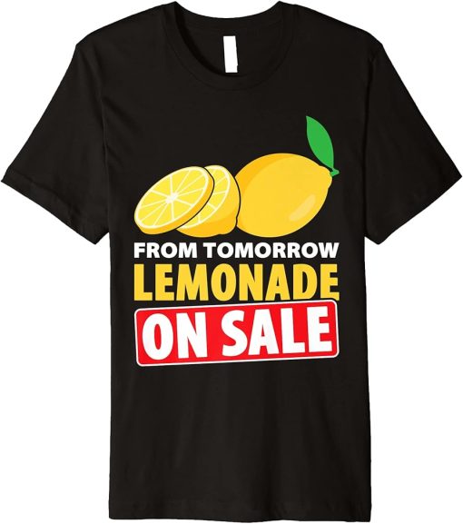 Lemonade Stand For Lemond Stand Founder Lemond Stand Crew Premium T-Shirt