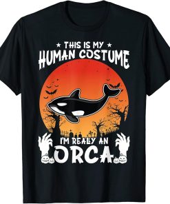 Orca costume Halloween Man Woman Halloween party fall T-Shirt